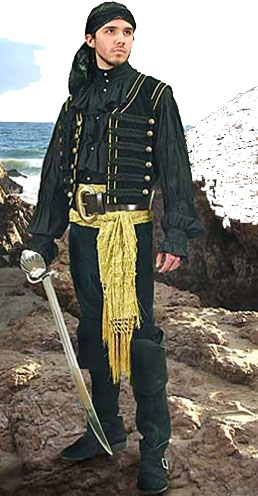 Fantasia Pirata Luxo Masculino